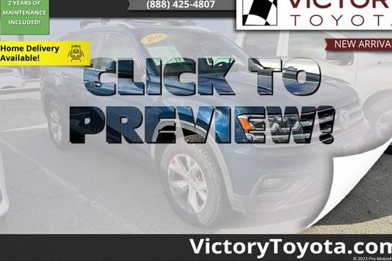 VOLKSWAGEN ATLAS 2018 1V2DR2CA2JC511201 image