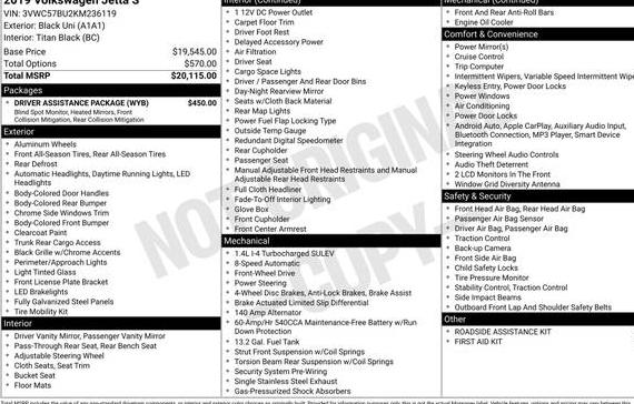 VOLKSWAGEN JETTA 2019 3VWC57BU2KM236119 image VOLKSWAGEN JETTA 2019 3VWC57BU2KM236119 image