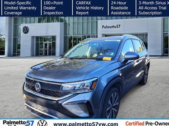 VOLKSWAGEN TAOS 2022 3VVRX7B2XNM037105 image