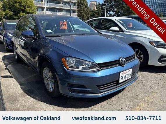VOLKSWAGEN GOLF 2017 3VW117AU4HM050076 image
