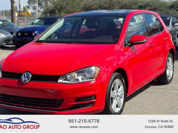 VOLKSWAGEN GOLF 2017 3VW217AU2HM026329 image