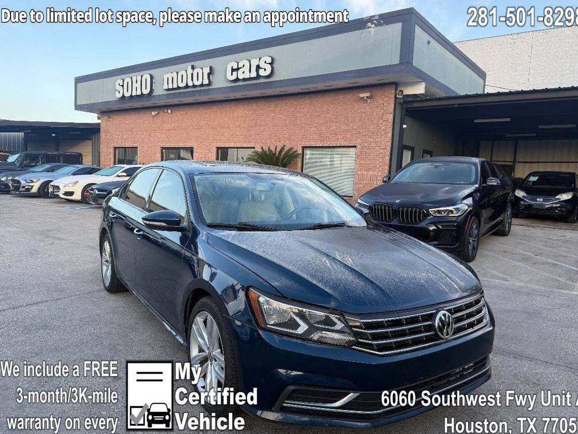 VOLKSWAGEN PASSAT 2019 1VWLA7A36KC012468 image