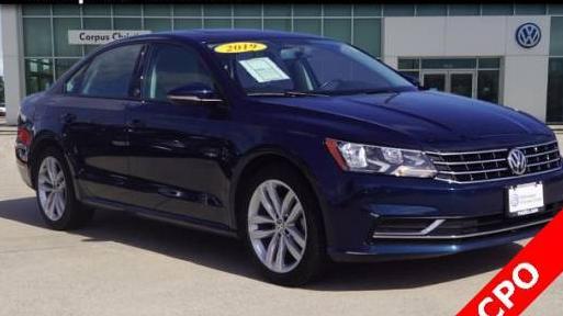 VOLKSWAGEN PASSAT 2019 1VWLA7A35KC013689 image