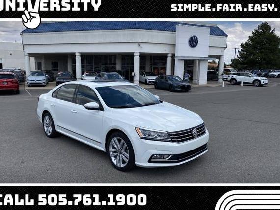 VOLKSWAGEN PASSAT 2017 1VWGT7A31HC078690 image