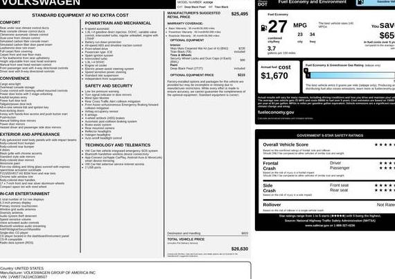 VOLKSWAGEN PASSAT 2017 1VWBT7A31HC038507 image
