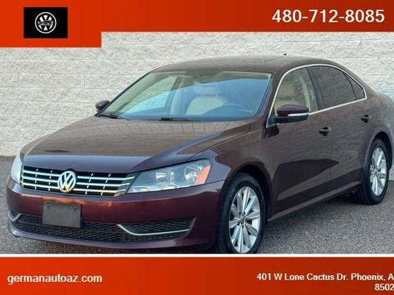 VOLKSWAGEN PASSAT 2012 1VWBN7A35CC077006 image