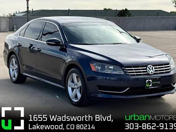 VOLKSWAGEN PASSAT 2012 1VWBN7A34CC087638 image