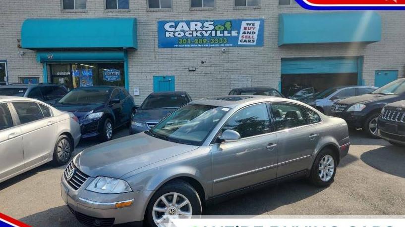 VOLKSWAGEN PASSAT 2004 WVWPD63B04E316168 image