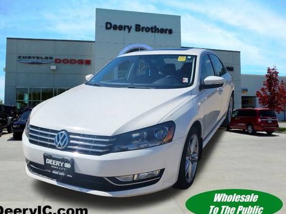 VOLKSWAGEN PASSAT 2013 1VWBN7A30DC143205 image
