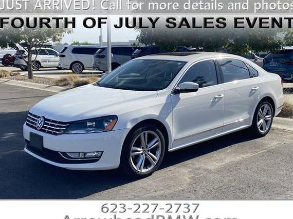 VOLKSWAGEN PASSAT 2013 1VWCN7A33DC067337 image