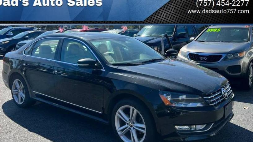 VOLKSWAGEN PASSAT 2013 1VWCN7A34DC029390 image