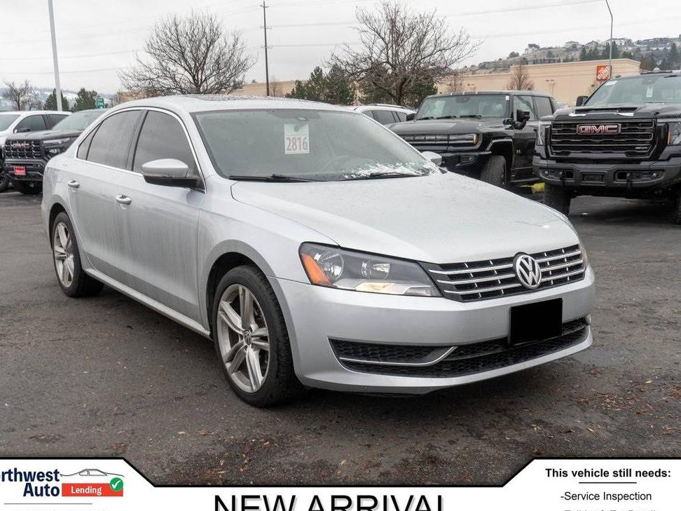 VOLKSWAGEN PASSAT 2014 1VWBN7A39EC113105 image