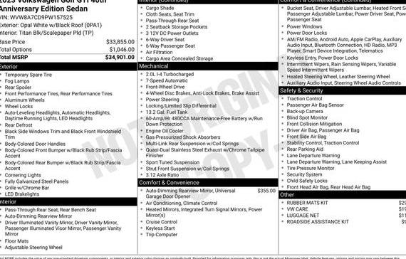 VOLKSWAGEN GTI 2023 WVW8A7CD9PW157525 image
