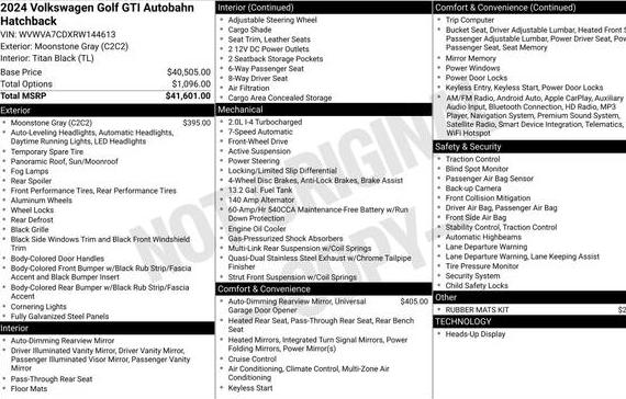 VOLKSWAGEN GTI 2024 WVWVA7CDXRW144613 image