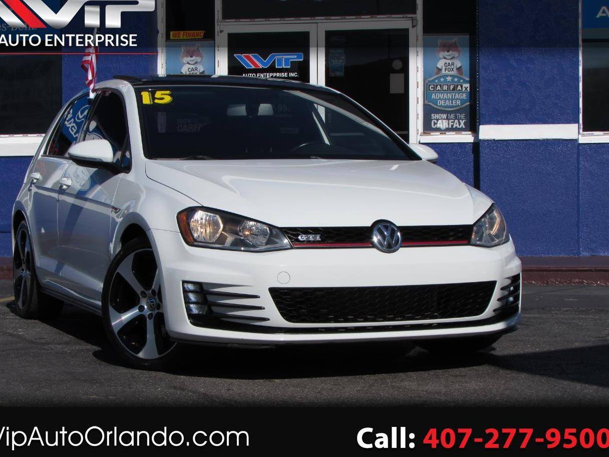 VOLKSWAGEN GTI 2015 3VW5T7AU6FM072217 image