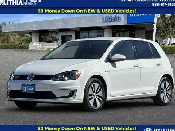 VOLKSWAGEN E-GOLF 2016 WVWKP7AU7GW915644 image