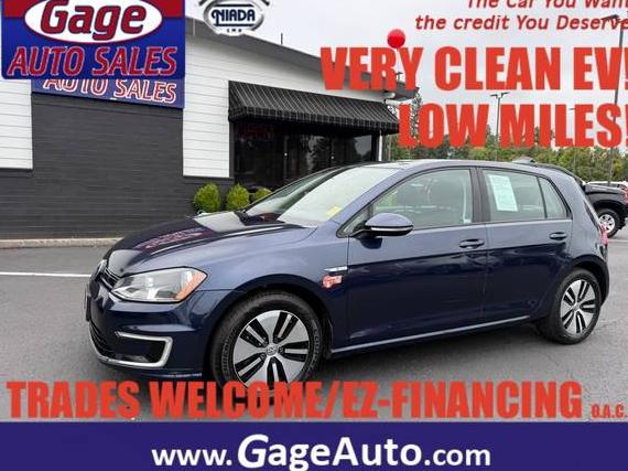 VOLKSWAGEN E-GOLF 2016 WVWKP7AU8GW913868 image