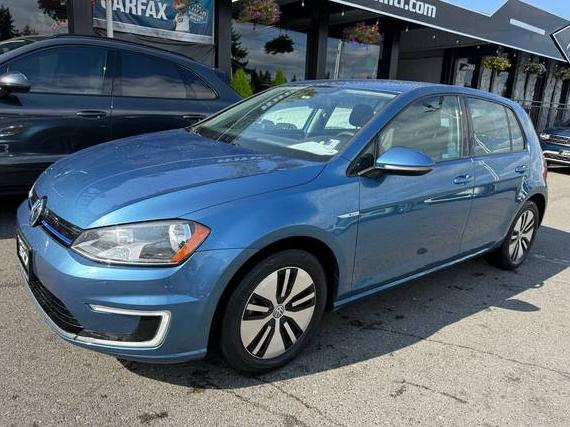 VOLKSWAGEN E-GOLF 2016 WVWKP7AU2GW916443 image