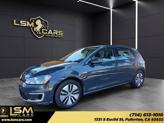 VOLKSWAGEN E-GOLF 2016 WVWKP7AU6GW901914 image