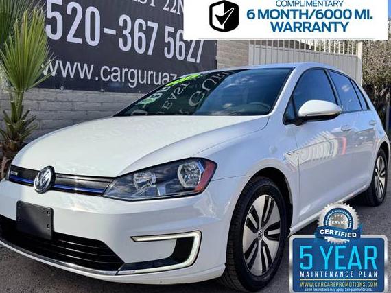 VOLKSWAGEN E-GOLF 2016 WVWKP7AU0GW912441 image