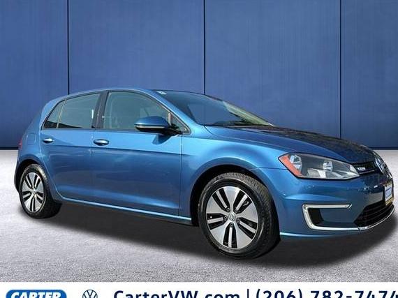 VOLKSWAGEN E-GOLF 2016 WVWKP7AU1GW911931 image