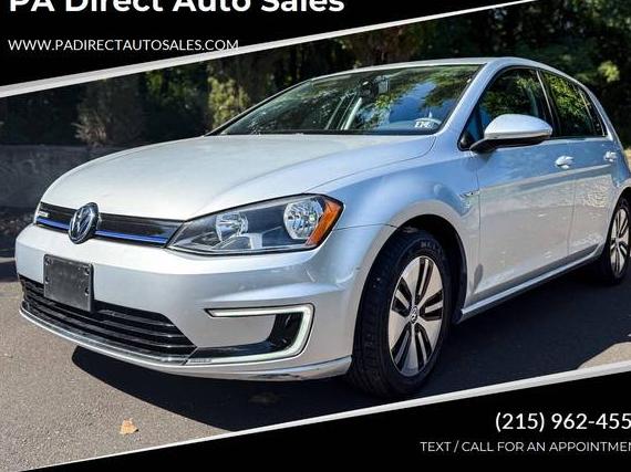 VOLKSWAGEN E-GOLF 2016 WVWKP7AU0GW911211 image