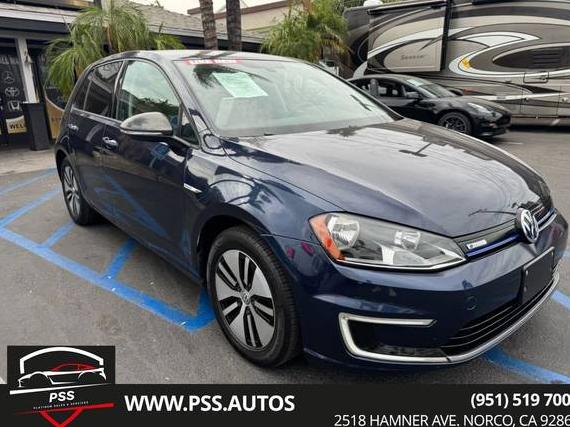 VOLKSWAGEN E-GOLF 2016 WVWKP7AU1GW914277 image