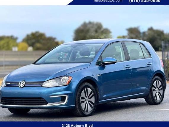 VOLKSWAGEN E-GOLF 2016 WVWKP7AU8GW911943 image