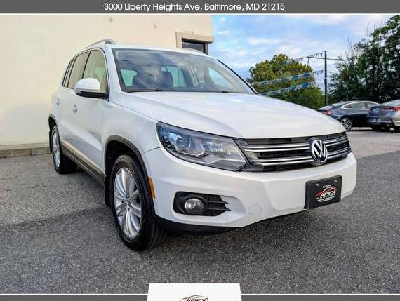 VOLKSWAGEN TIGUAN 2016 WVGBV7AX3GW551363 image