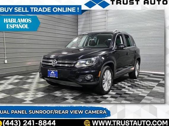 VOLKSWAGEN TIGUAN 2016 WVGAV7AX2GW576332 image