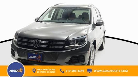 VOLKSWAGEN TIGUAN 2016 WVGAV7AX3GW603117 image