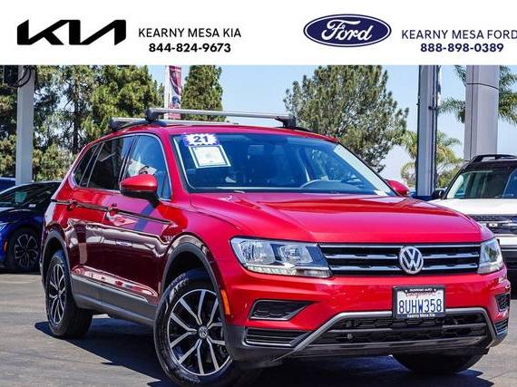 VOLKSWAGEN TIGUAN 2021 3VV3B7AX4MM030585 image
