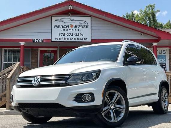 VOLKSWAGEN TIGUAN 2017 WVGTV7AX7HW506383 image