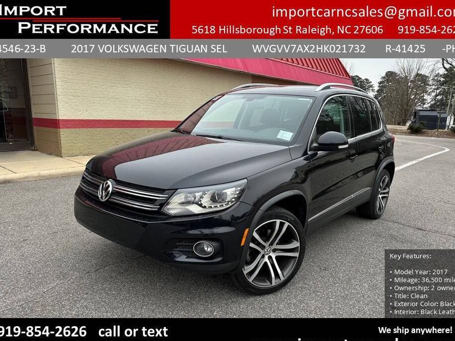 VOLKSWAGEN TIGUAN 2017 WVGVV7AX2HK021732 image