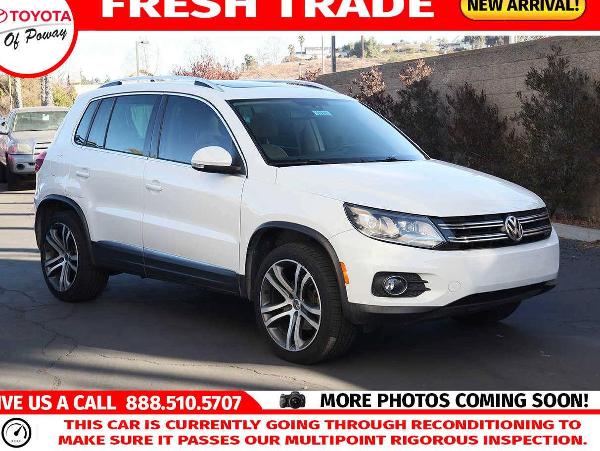 VOLKSWAGEN TIGUAN 2017 WVGVV7AX1HW503245 image