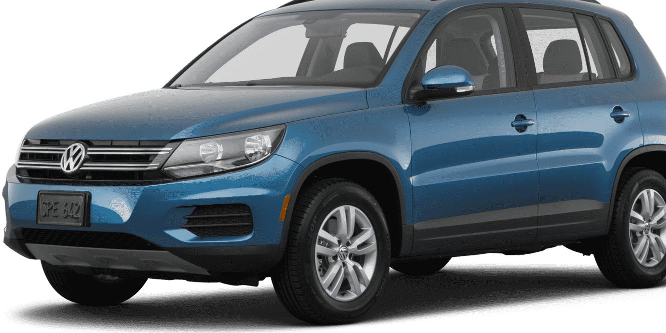 VOLKSWAGEN TIGUAN 2017 WVGBV7AX2HK051056 image