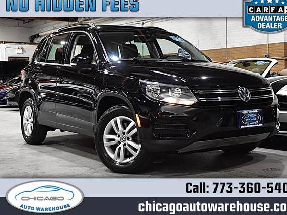 VOLKSWAGEN TIGUAN 2017 WVGBV7AX9HW501178 image