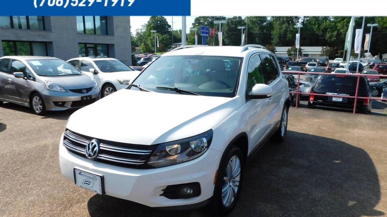 VOLKSWAGEN TIGUAN 2013 WVGAV7AX0DW543180 image