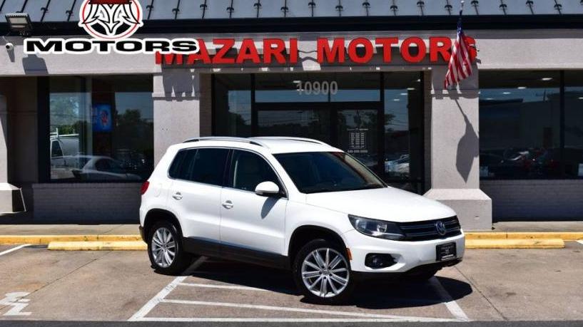 VOLKSWAGEN TIGUAN 2013 WVGAV3AX9DW560584 image