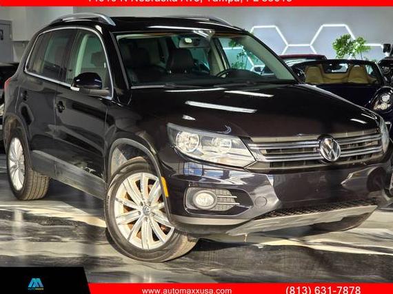 VOLKSWAGEN TIGUAN 2014 WVGAV3AX1EW614123 image