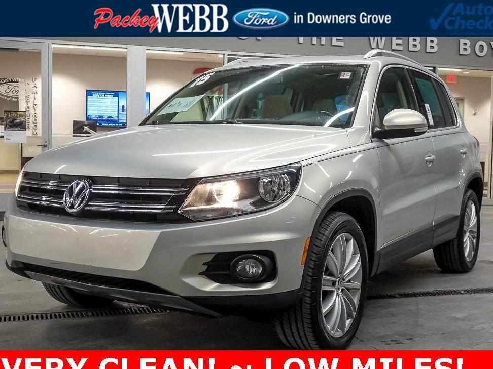 VOLKSWAGEN TIGUAN 2015 WVGAV7AX1FW541117 image