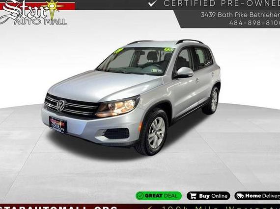 VOLKSWAGEN TIGUAN 2015 WVGBV7AX1FW607962 image