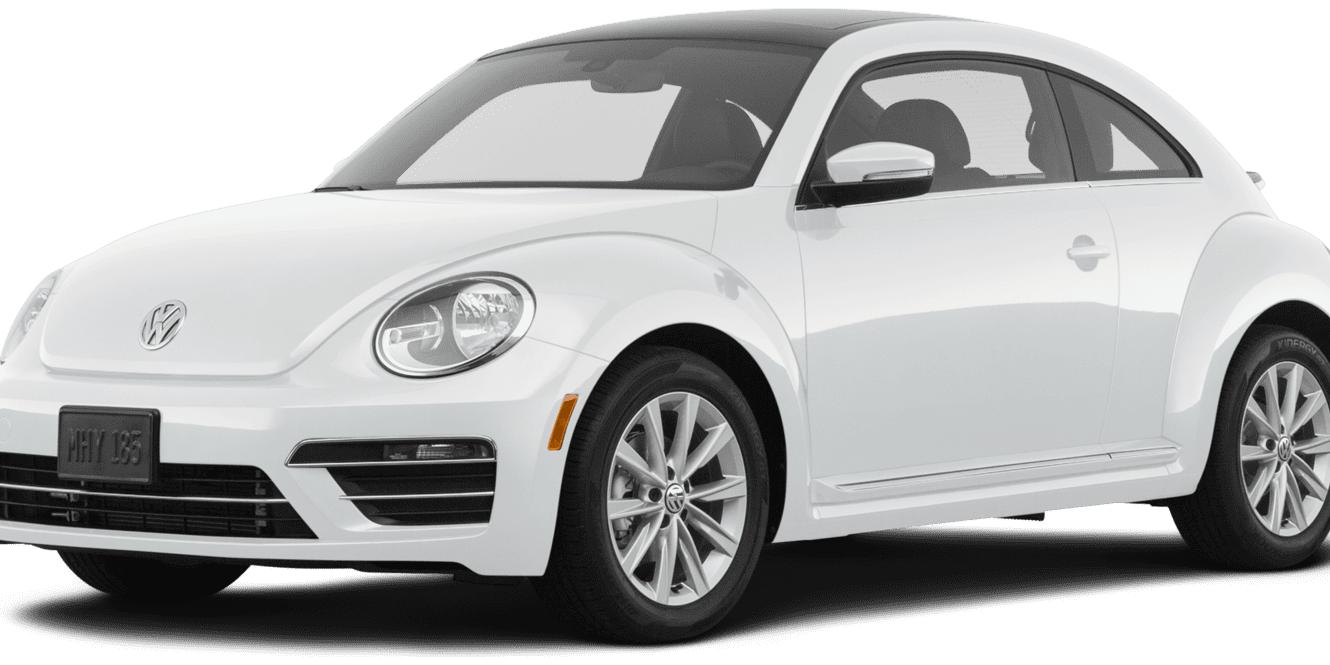 VOLKSWAGEN BEETLE 2019 3VWFD7AT2KM709588 image