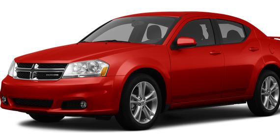 DODGE AVENGER 2012 1C3CDZBGXCN129214 image