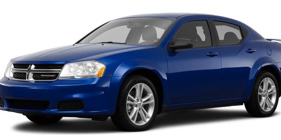 DODGE AVENGER 2013 1C3CDZCB3DN547957 image