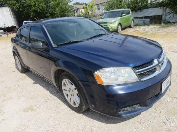 DODGE AVENGER 2014 1C3CDZAG9EN188422 image