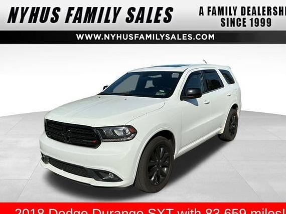 DODGE DURANGO 2018 1C4RDJAG0JC133483 image