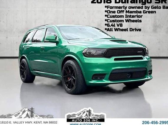 DODGE DURANGO 2018 1C4SDJGJ5JC143415 image