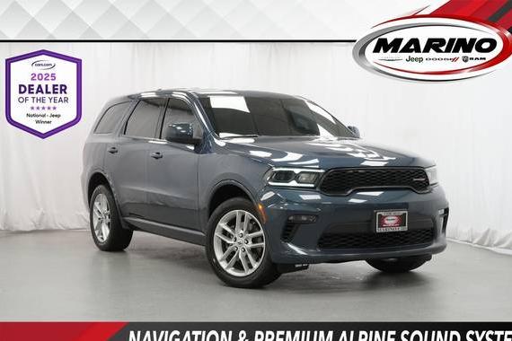 DODGE DURANGO 2021 1C4RDJDG3MC751283 image