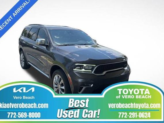 DODGE DURANGO 2021 1C4SDJET2MC598778 image